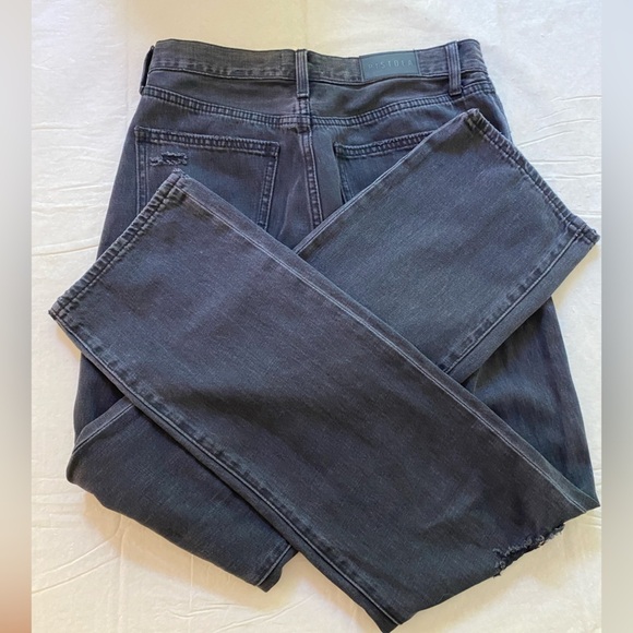 Pistola Cassie Super High Rise Straight jeans in black P00016322RK size 27 - Picture 14 of 14